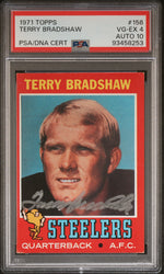 1971 Topps Terry Bradshaw #156 PSA 4