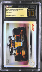 2022 Topps Chrome #39 Daniel Ricciardo Refractor CGC 10
