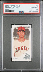 2019 Topps Allen & Ginter Mini Shohei Ohtani #5 PSA 10