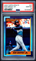 2025 Topps Update '90 Topps Ken Griffey Jr. #U9047 PSA 10