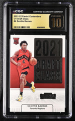 2021 Contenders #4 Scottie Barnes '21 Draft Class CGC 10