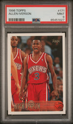 1996 Topps Allen Iverson #171 PSA 9