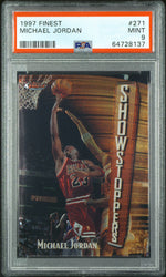 1997 Finest Showstoppers Michael Jordan #271 PSA 9
