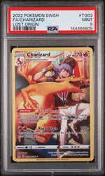 2022 Pokemon Sword and Shield Lost Origin Trainer Gallery Charizard #TG03 PSA 9