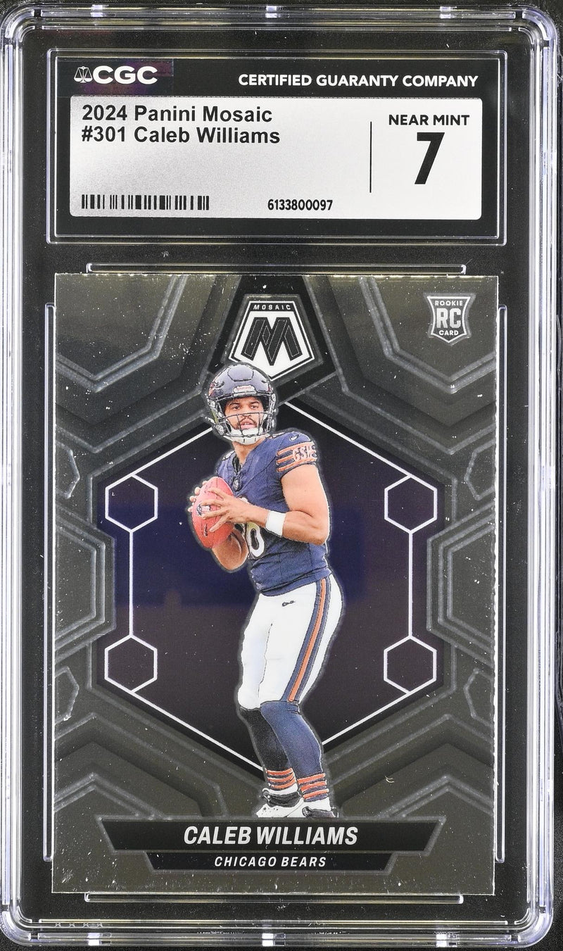 2024 Mosaic #301 Caleb Williams CGC 7