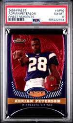 2008 Finest Adrian Peterson Finest Moments Adrian Peterson #AP10 PSA 6