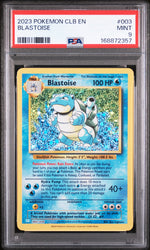 2023 Pokemon Classic Blastoise and Suicune Ex Deck Japanese Blastoise #003 PSA 9