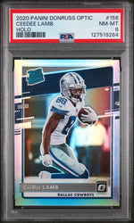 2020 Donruss Optic Holo Ceedee Lamb #156 PSA 8