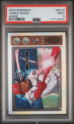 2025 Chrome Anime James Wood #BA10 PSA 9