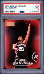 1997 Skybox Premium Tim Duncan #112 PSA 7