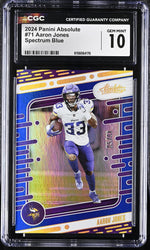 2024 Absolute #71 Aaron Jones /50 CGC 10