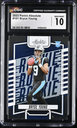2023 Absolute #101 Bryce Young Rookie CGC 10