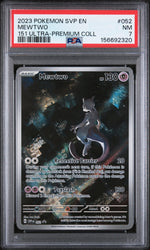 2023 Pokemon Scarlet and Violet Black Star Promo 151 Ultra Premium Collection Mewtwo #052 PSA 7