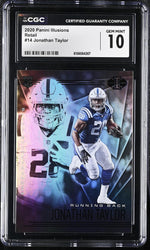 2020 Panini Illusions #14 Jonathan Taylor CGC 10