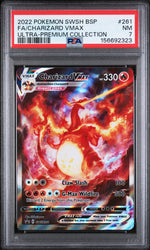2022 Pokemon Sword and Shield Black Star Promo Ultra Premium Collection Charizard Vmax #SWSH261 PSA 7