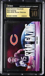 2024 Absolute #SG-ROE Rome Odunze Star Gazing CGC 10