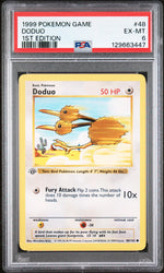 1999 Pokemon Base Set 1st Edition Doduo #48 PSA 6