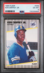 1989 Fleer Ken Griffey Jr. #548 PSA 6