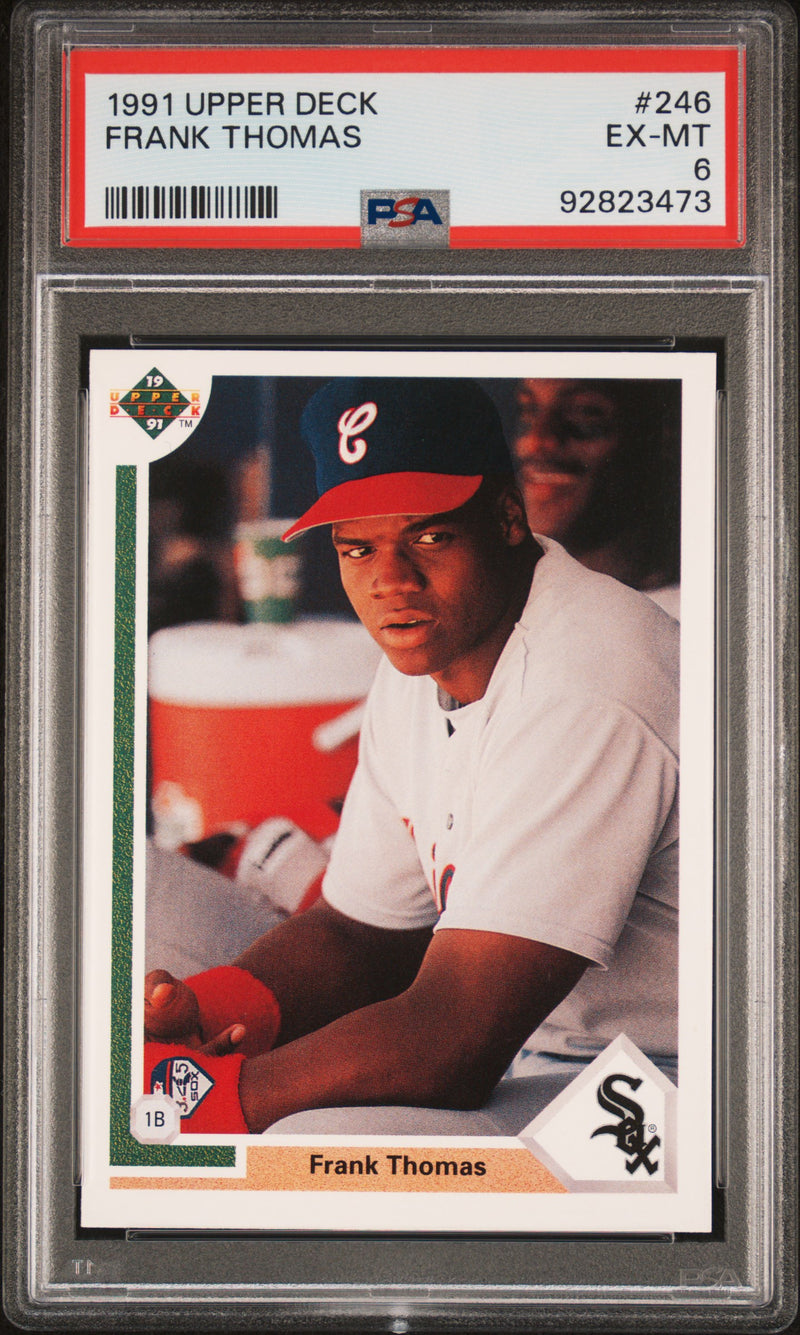 1991 Upper Deck Frank Thomas #246 PSA 6