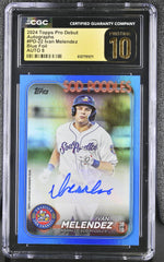2024 Pro Debut #PD-22 Ivan Melendez Autographs /150 Auto CGC 10