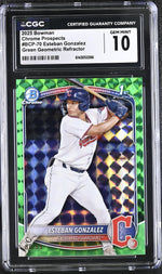 2025 Bowman #BCP-70 Esteban Gonzalez Prospects CGC 10