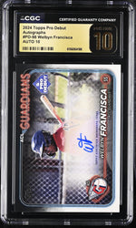2024 Pro Debut #PD-98 Welbyn Francisca Autographs Auto CGC 10