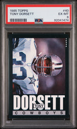 1985 Topps Tony Dorsett #40 PSA 6