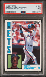 1984 Topps Darryl Strawberry #182 PSA 7