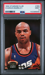 1992 Stadium Club Charles Barkley #360 PSA 9