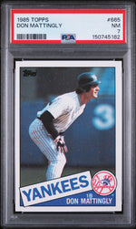1985 Topps Don Mattingly #665 PSA 7