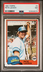 1981 Topps Pete Lacock #9 PSA 7