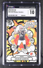 2025 Donruss #BS-SSS Shedeur Sanders Bomb Squad! CGC 10