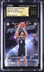 2025 Topps Chrome #SF-22 Dylan Harper Sleek Finishers CGC 10