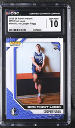 2025 Instant #RPSFL-16 Cooper Flagg RPS First Look CGC 10