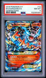 2016 Pokemon XY Generations M Charizard Ex #12 PSA 8