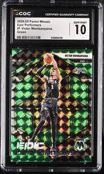 2024 Mosaic #1 Victor Wembanyama Epic Performers CGC 10