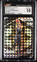 2024 Mosaic #1 Victor Wembanyama Epic Performers CGC 10