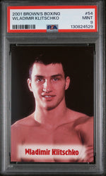 2001 Brown's Boxing Wladimir Klitschko #54 PSA 9