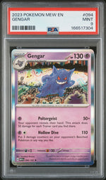 2023 Pokemon Scarlet and Violet 151 Gengar #094 PSA 9