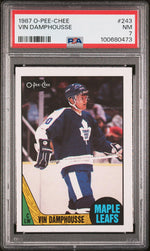 1987 O-Pee-Chee Vincent Damphousse #243 PSA 7