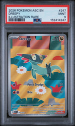 2026 Pokemon Mega Evolution Ascended Heroes Illustration Rare Dreepy #247 PSA 9