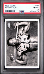 1990 Score Bo Jackson #697 PSA 6