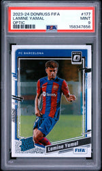 2023 Donruss Optic Fifa Rated Rookie Lamine Yamal #177 PSA 9