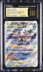 2023 Crown Zenith #GG50/GG70 Darkrai Galarian Gallery - Holo CGC 10