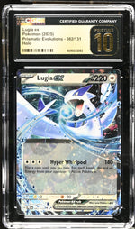 2025 Pokemon #082/131 Lugia ex Prismatic Evolutions CGC 10