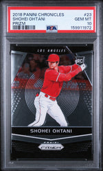 2018 Panini Prizm Shohei Ohtani #23 PSA 10