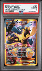 2016 Pokemon XY Fates Collide Secret Rare Alakazam Ex #125 PSA 6
