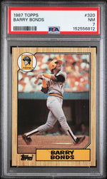 1987 Topps Barry Bonds #320 PSA 7