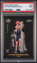 2023 Panini Court Kings Victor Wembanyama #139 PSA 9