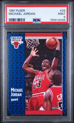 1991 Fleer Michael Jordan #29 PSA 9